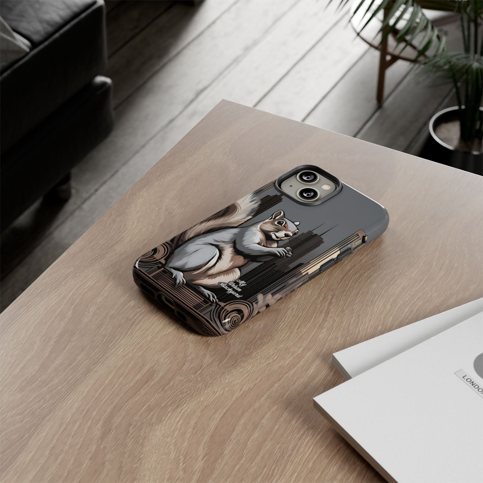 Urban Gray Squirrel, Cell Phone Case - Apple, Samsung, Google Pixel