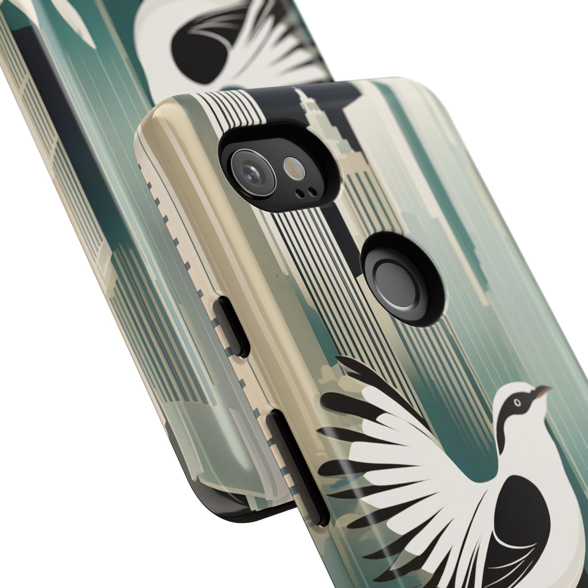 City Bird, Cell Phone Case - Apple iPhone, Samsung Galaxy, Google Pixel