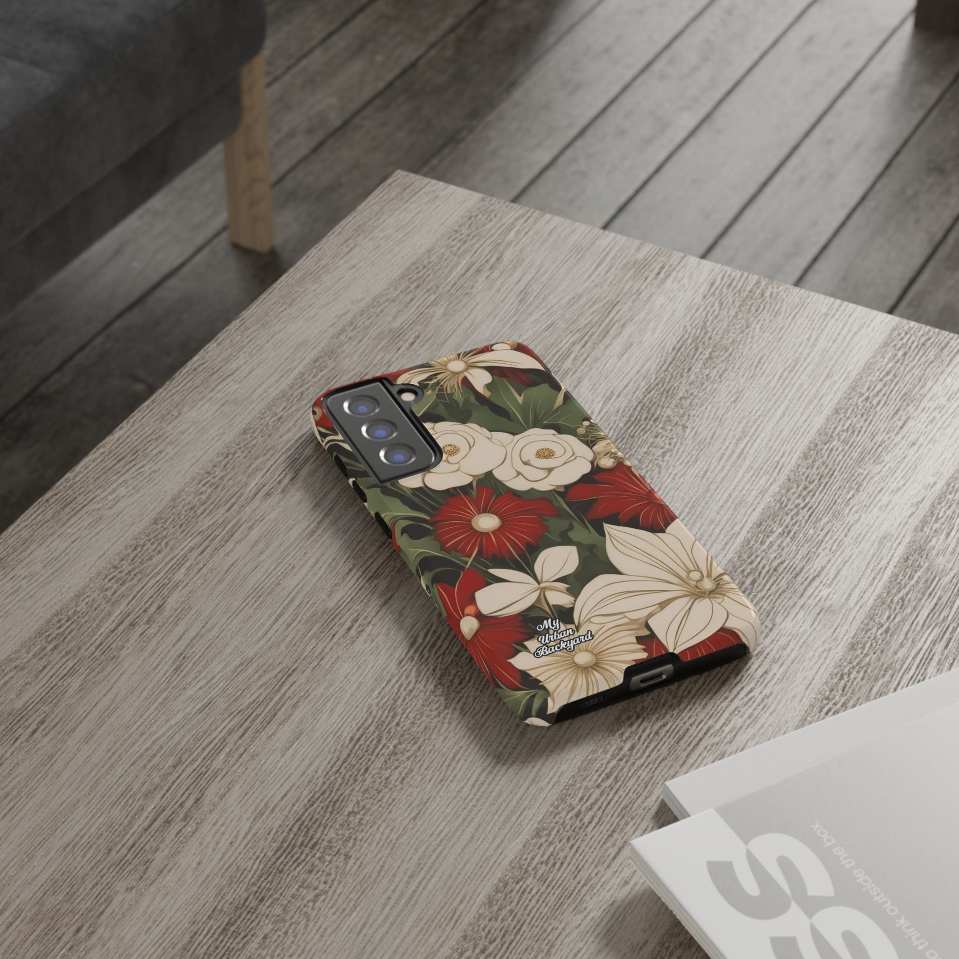 Holiday Flowers, Cell Phone Case - Apple, Samsung, Google Pixel