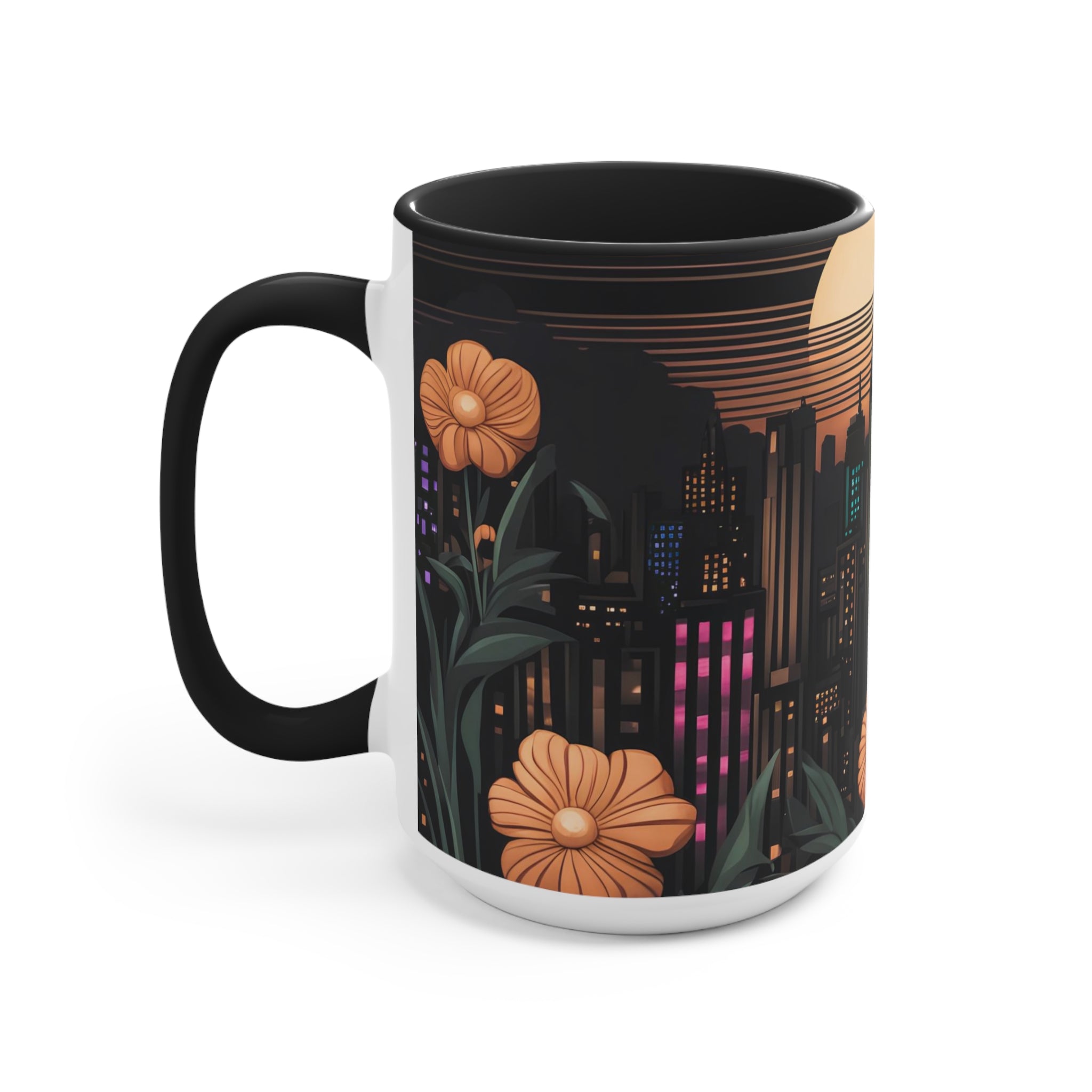 Urban Sunset, Ceramic Coffee Mug