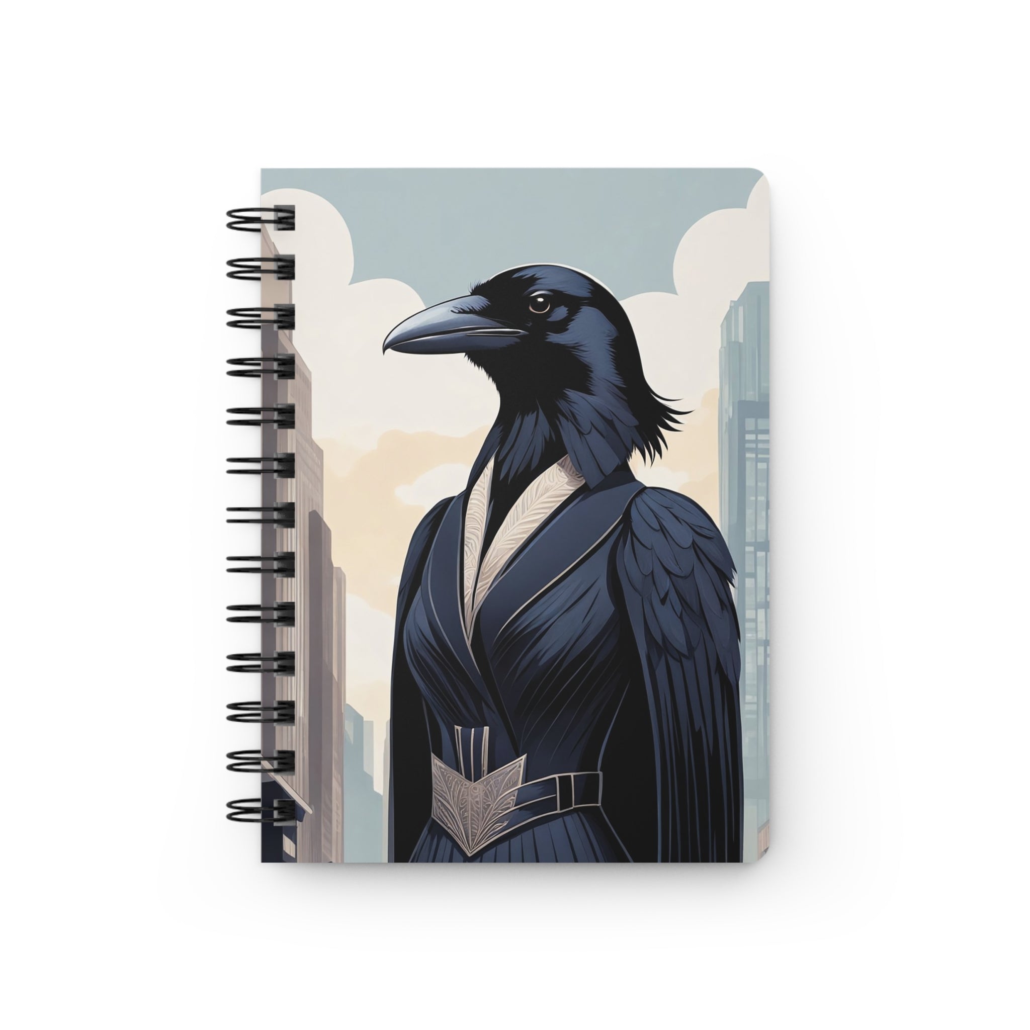 Regal Crow City Spiral Journal