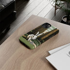 White Rabbit on a City Street, Cell Phone Case - Apple, Samsung, Google Pixel