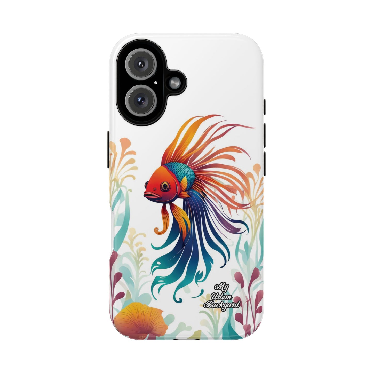 Colorful Betta Fish, Cell Phone Case - Apple, Samsung or Google Pixel