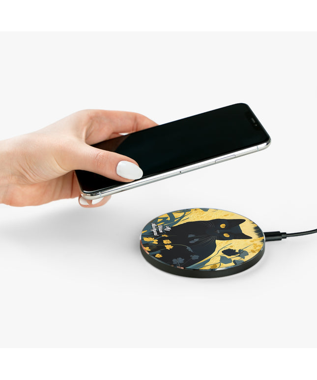 Bella Moonpaw, Cat 10W Wireless Charger for iPhone, Android, Earbuds
