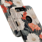 Art Deco Flowers, Cell Phone Case - Apple, Samsung, Google Pixel