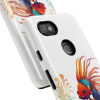 Colorful Betta Fish, Cell Phone Case - Apple, Samsung or Google Pixel