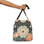 Wildflowers, Tote Bag with Adjustable Strap - Trendy and Versatile