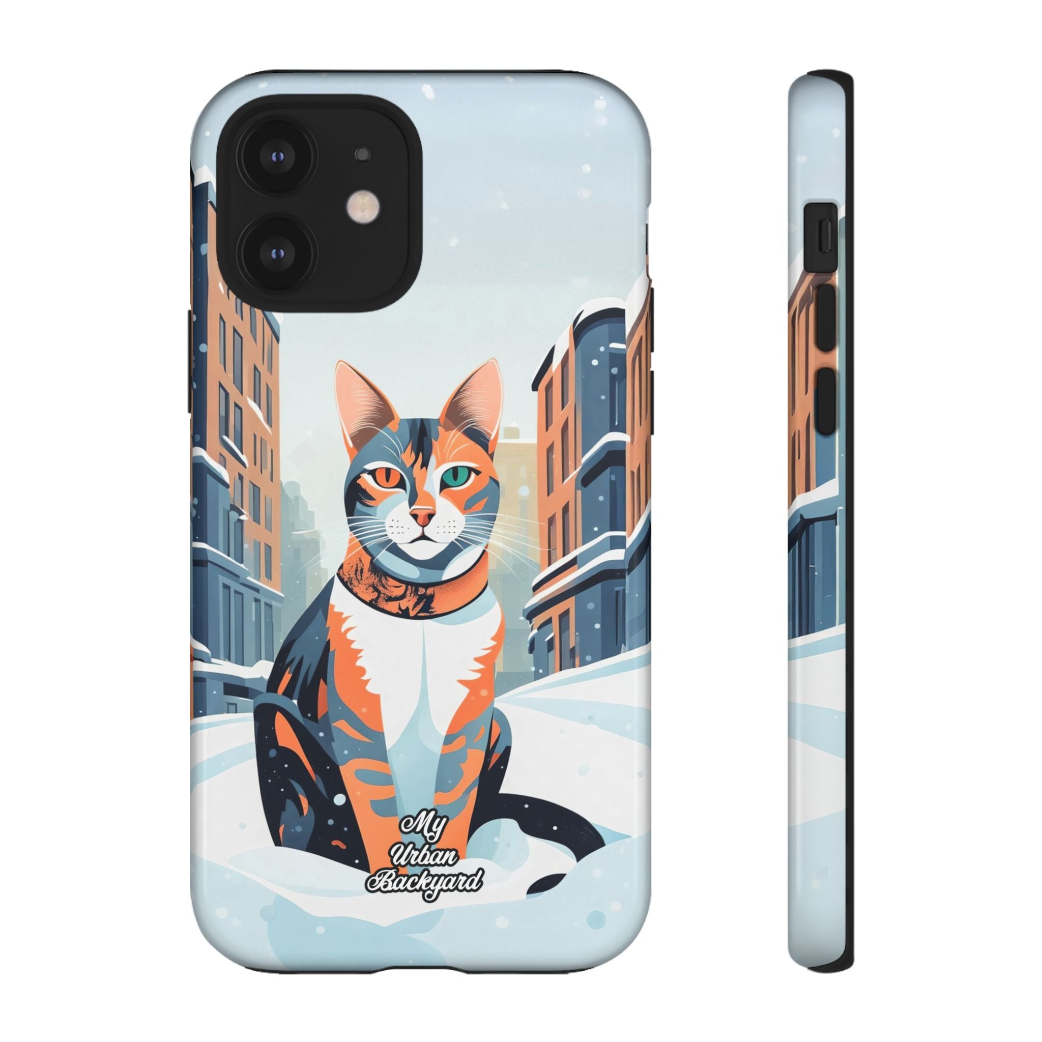 Claws Pawson in the Snow, Cell Phone Case - Apple, Samsung, Google Pixel
