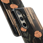 Urban Evening with Flowers, Cell Phone Case