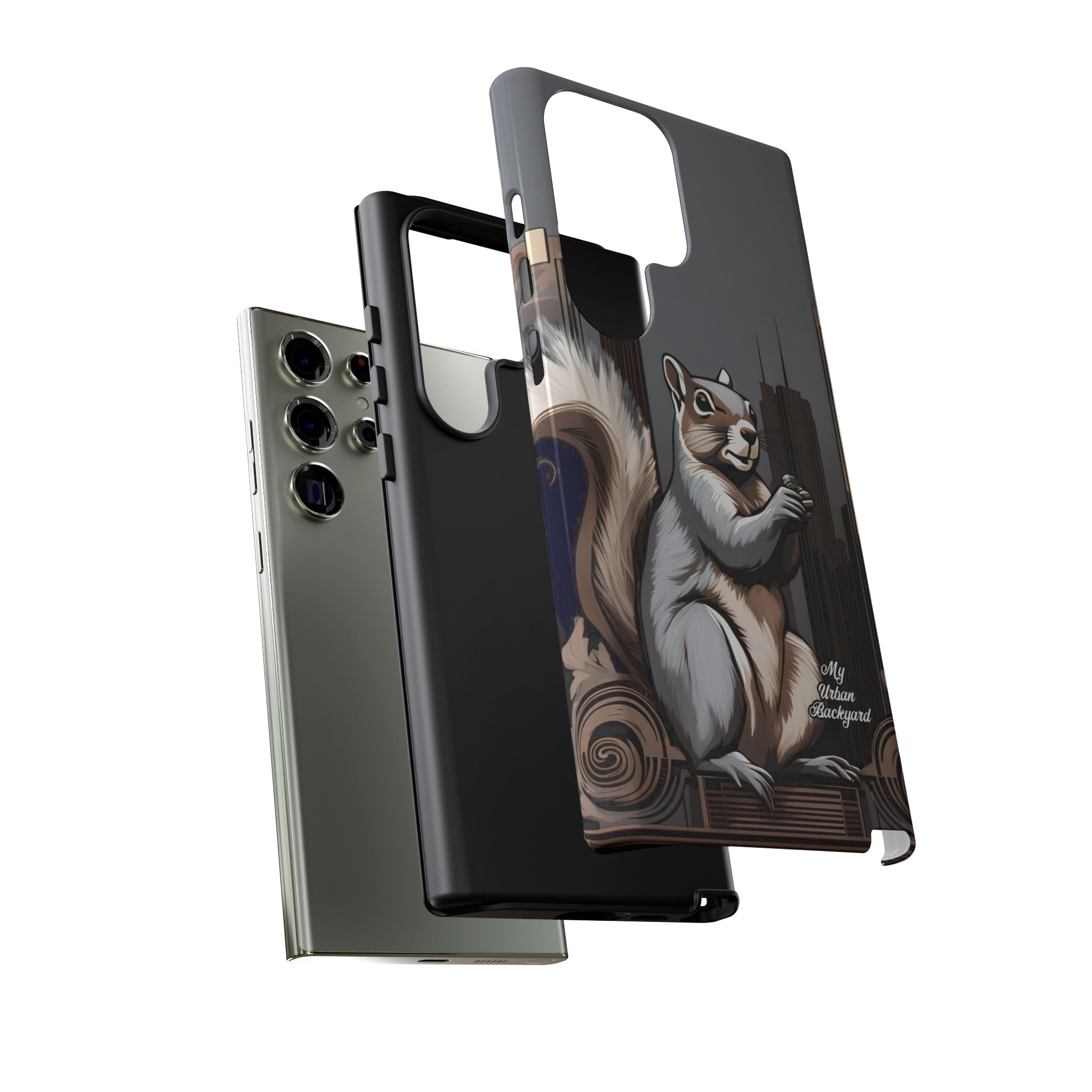Urban Gray Squirrel, Cell Phone Case - Apple, Samsung, Google Pixel