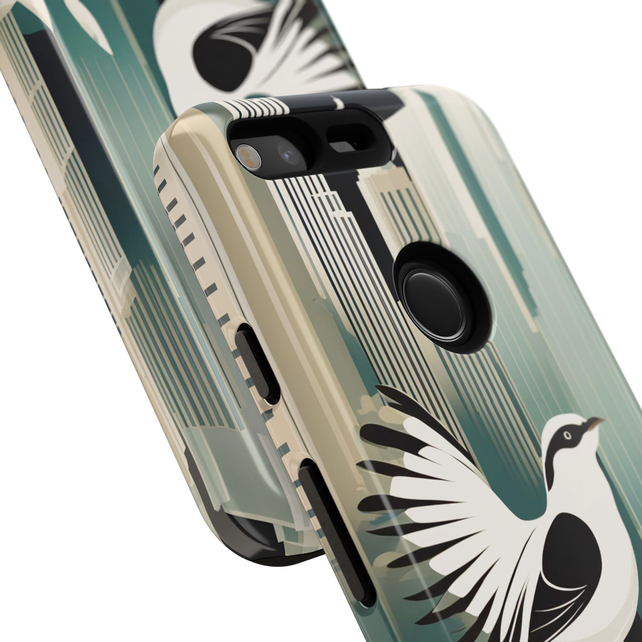 City Bird, Cell Phone Case - Apple iPhone, Samsung Galaxy, Google Pixel