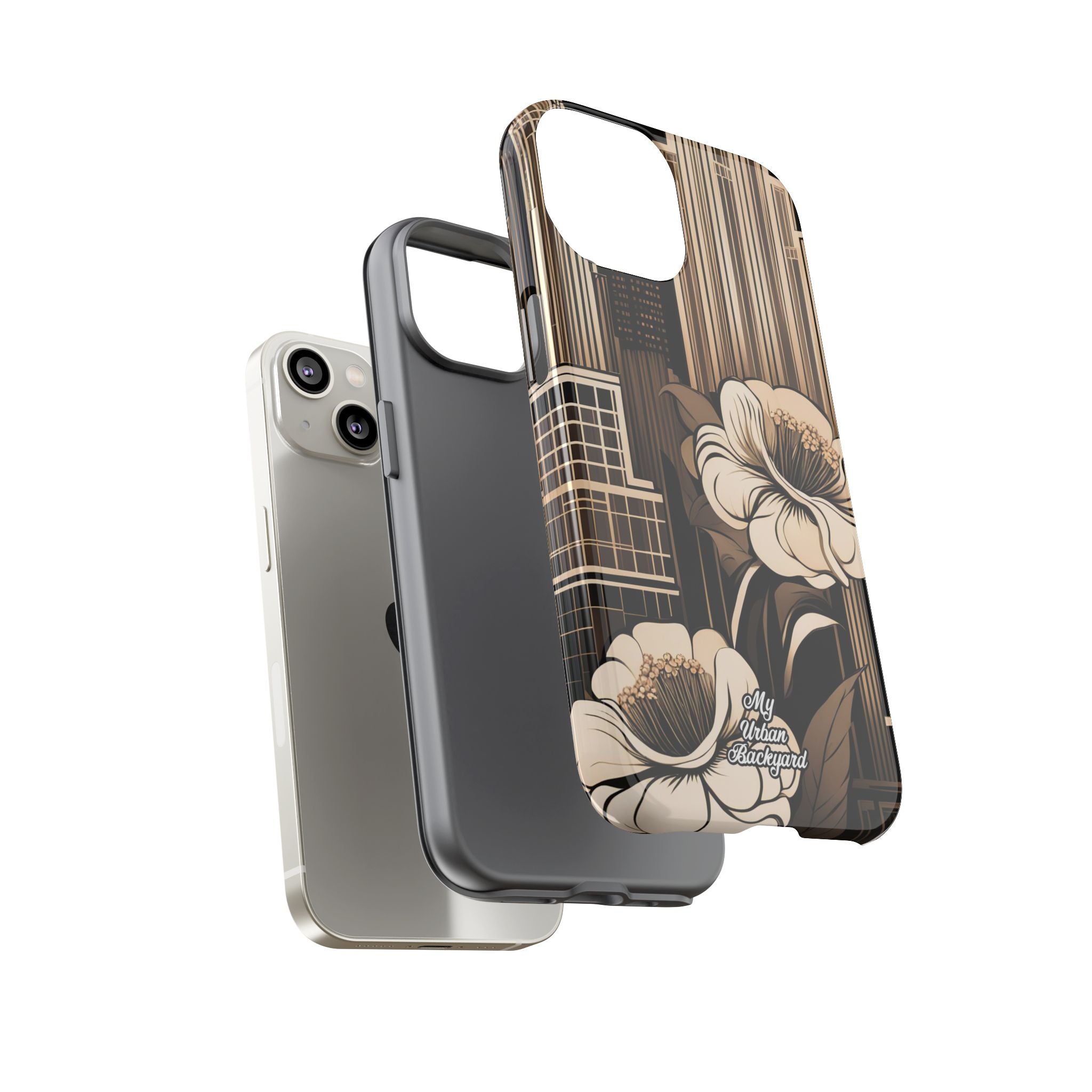 City Flowers, Cell Phone Case - Apple, Samsung, Google Pixel