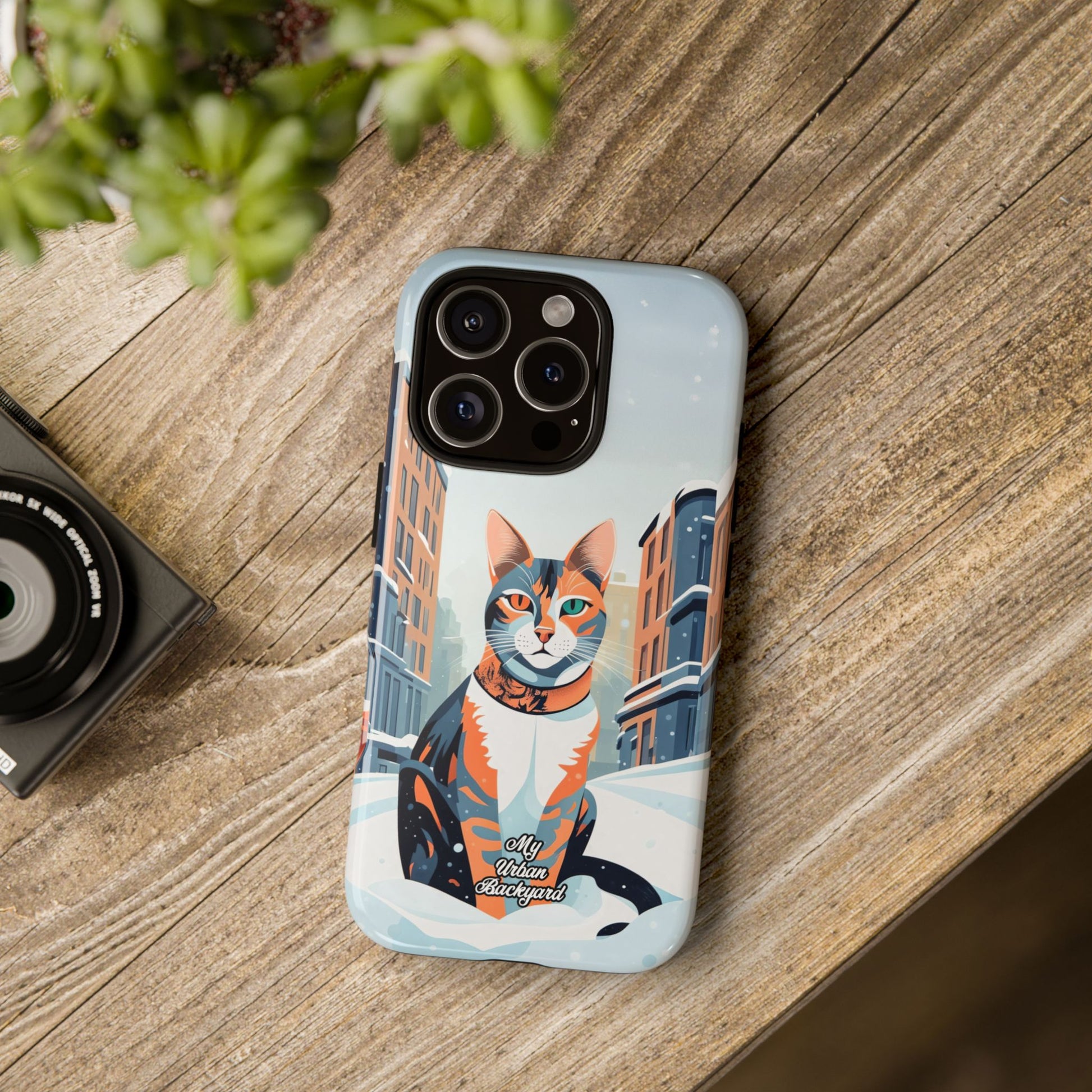Claws Pawson in the Snow, Cell Phone Case - Apple, Samsung, Google Pixel
