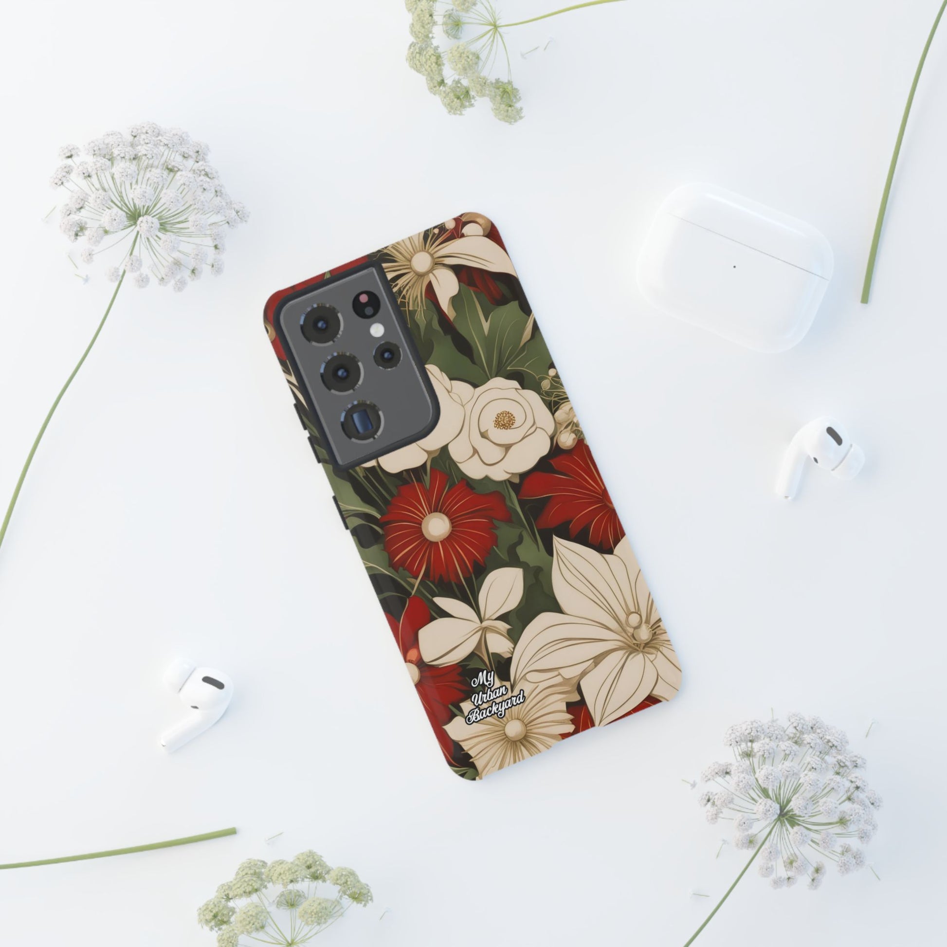 Holiday Flowers, Cell Phone Case - Apple, Samsung, Google Pixel