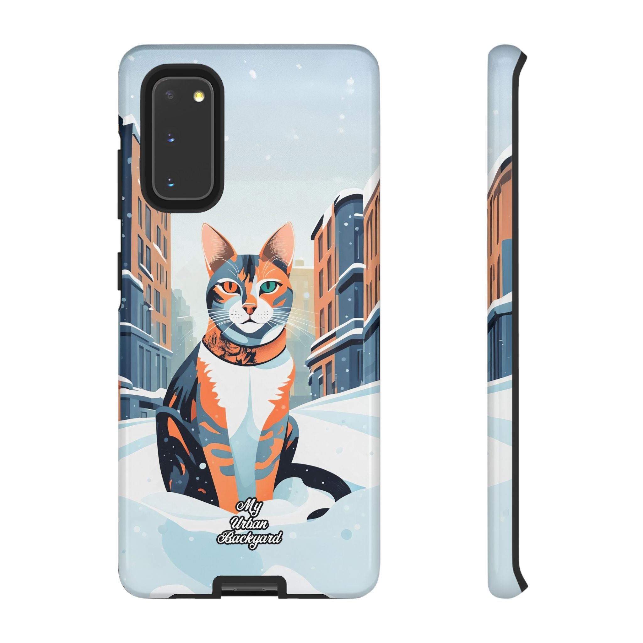 Claws Pawson in the Snow, Cell Phone Case - Apple, Samsung, Google Pixel