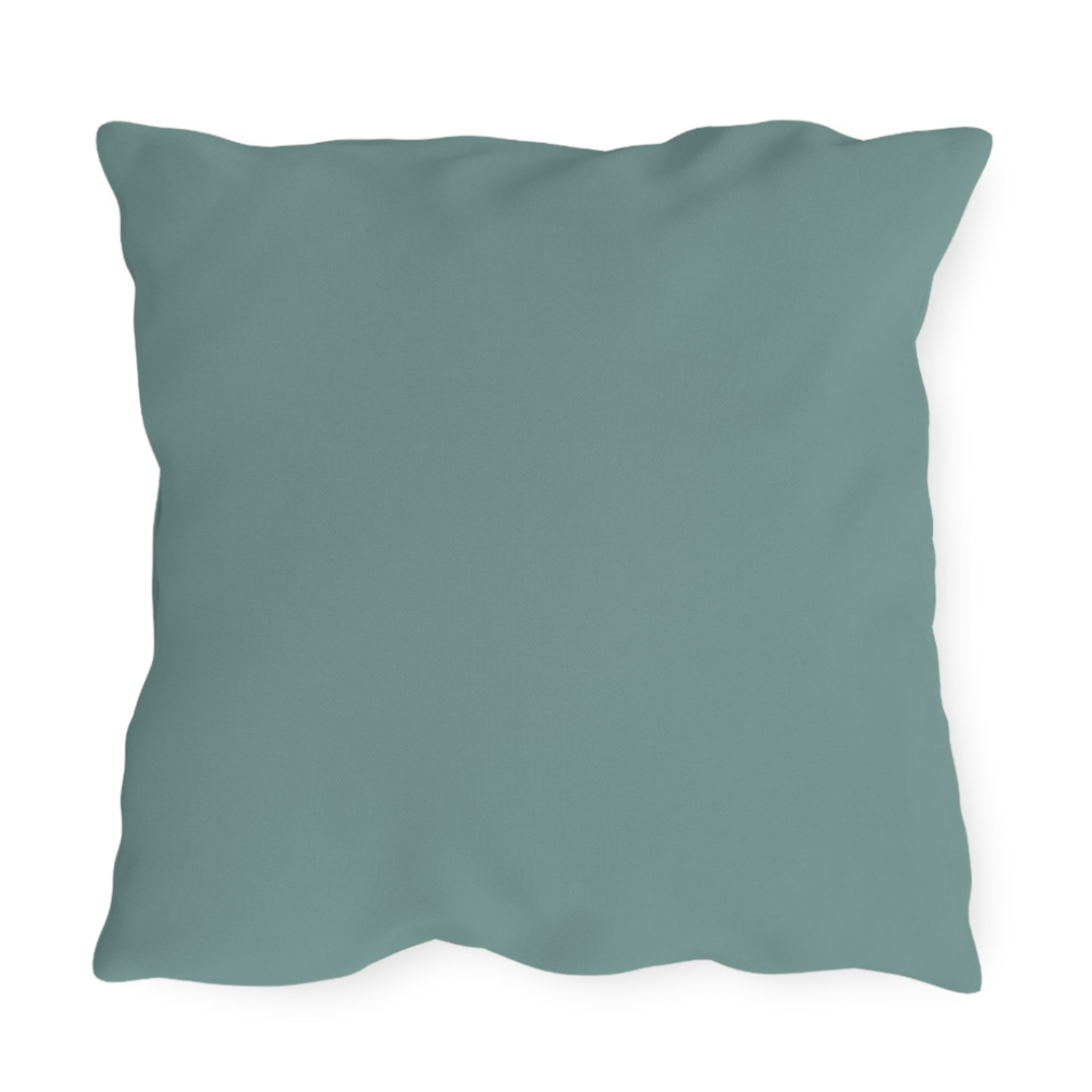 Green-Eyed Tabby Cat, Bay Leaf accent color, Throw Pillow