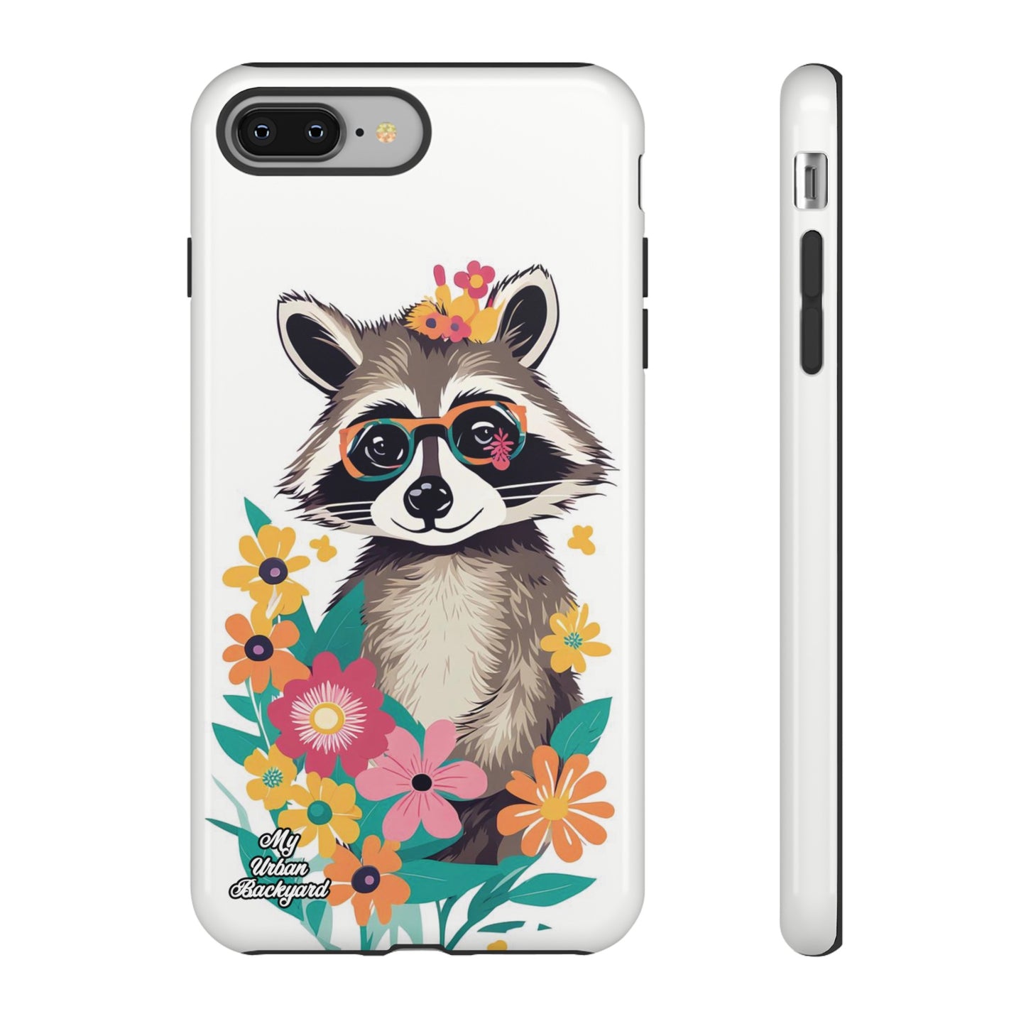 Raccoon with Glasses, Cell Phone Case - Apple, Samsung or Google Pixel