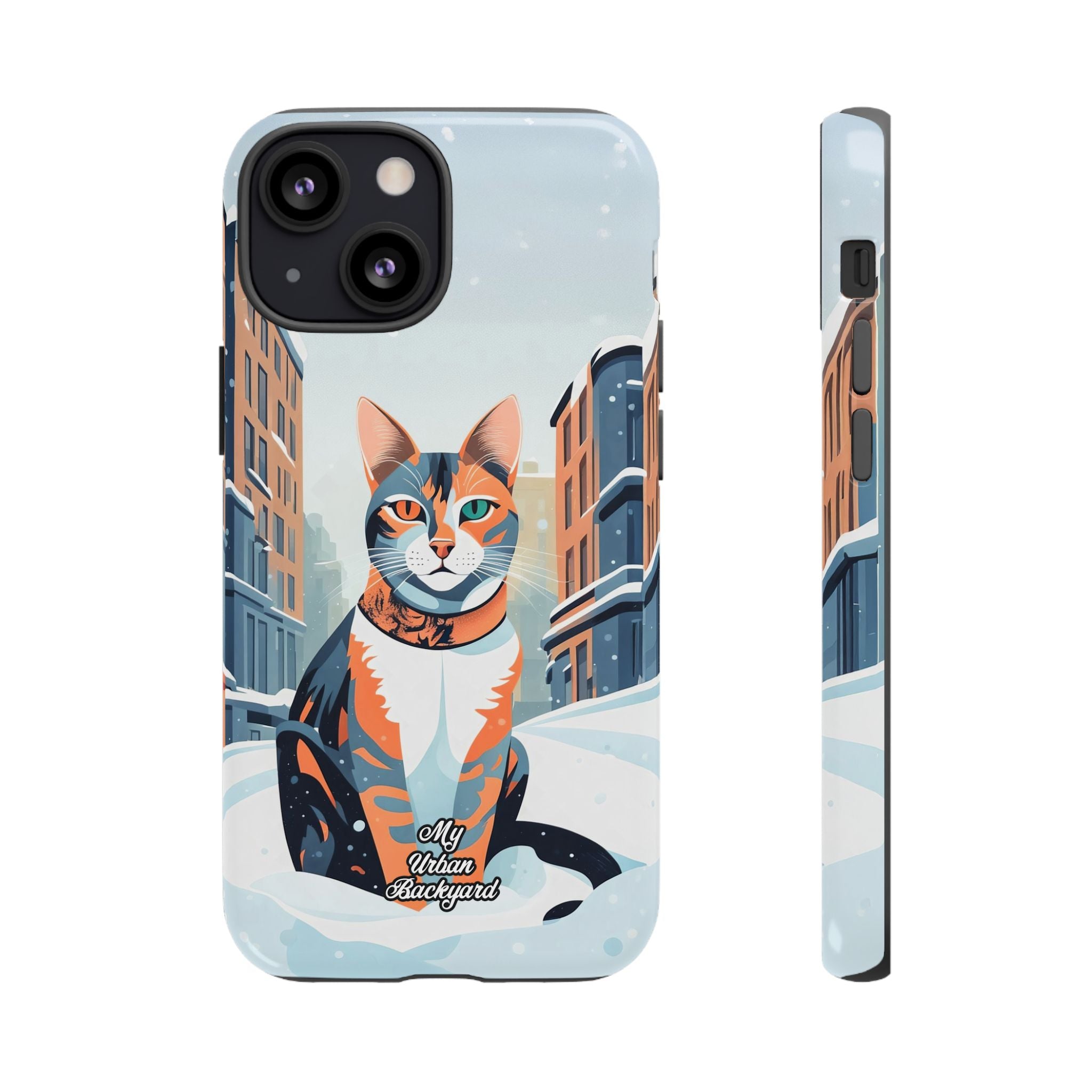 Claws Pawson in the Snow, Cell Phone Case - Apple, Samsung, Google Pixel