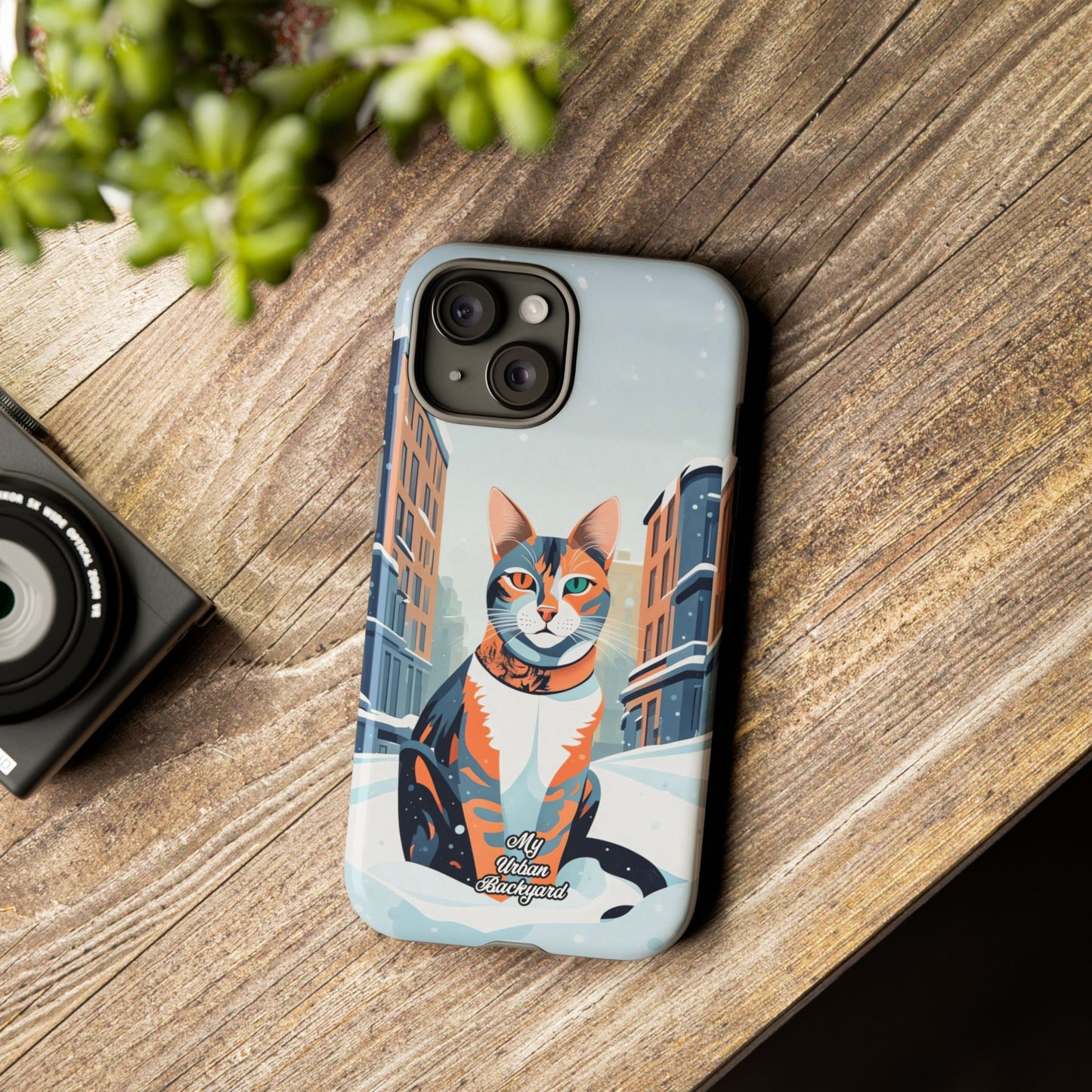 Claws Pawson in the Snow, Cell Phone Case - Apple, Samsung, or Google Pixel