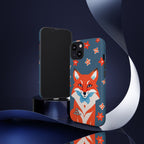 Fox with Flowers, Cell Phone Case - Apple, Samsung, Google Pixel