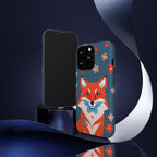 Fox with Flowers, Cell Phone Case - Apple, Samsung, Google Pixel