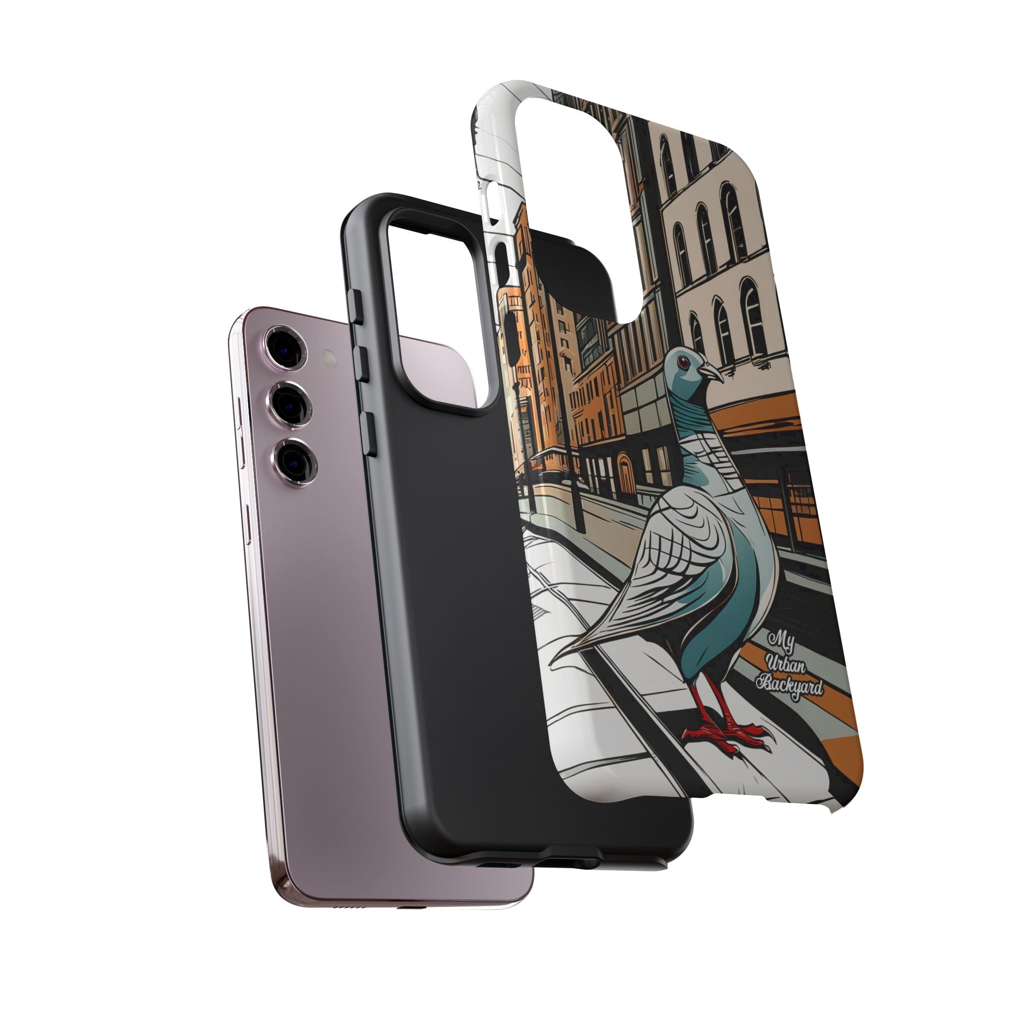 Pigeon on a City Street, Cell Phone Case - Apple, Samsung, Google Pixel