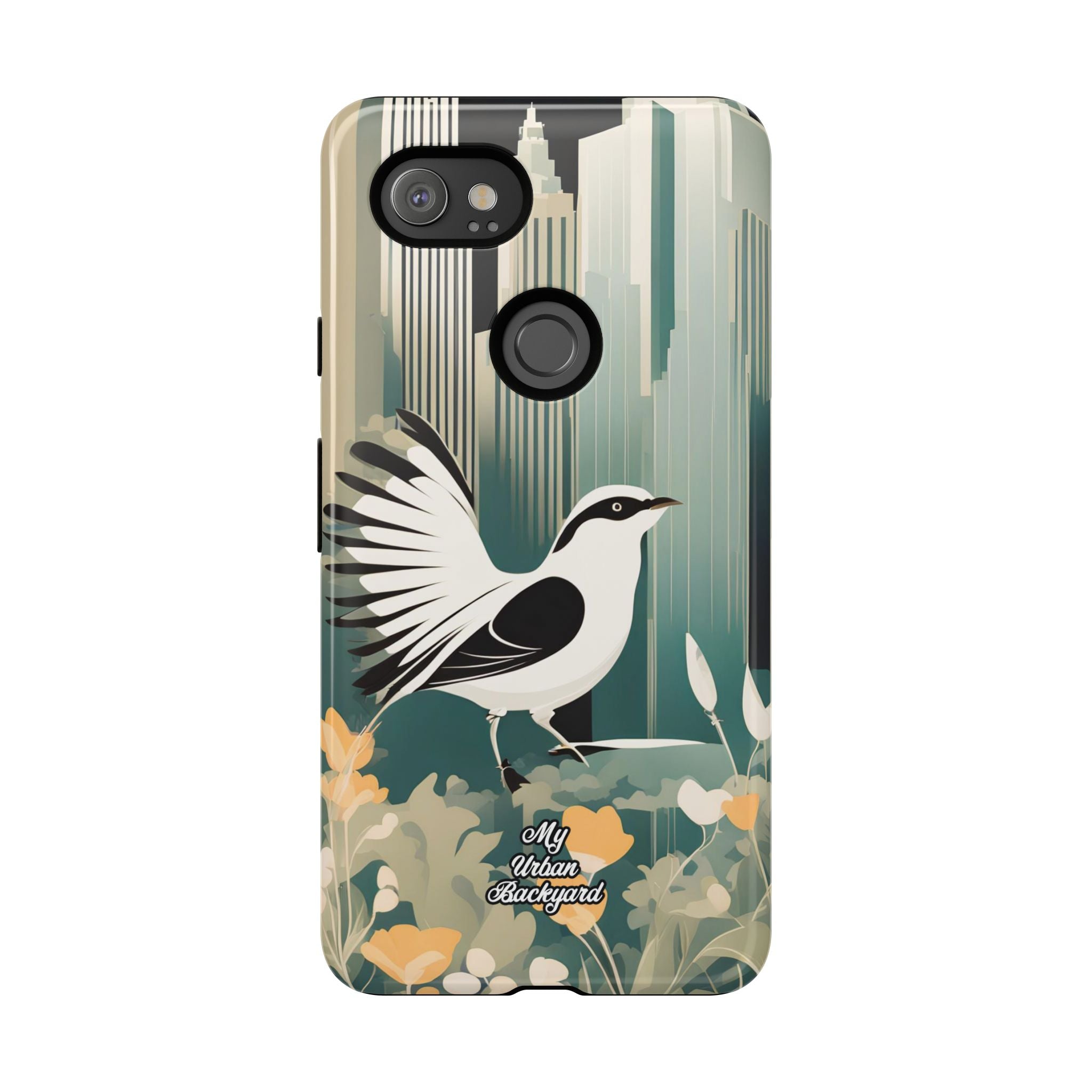 City Bird, Cell Phone Case - Apple iPhone, Samsung Galaxy, Google Pixel