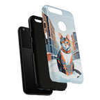 Claws Pawson in the Snow, Cell Phone Case - Apple, Samsung, Google Pixel