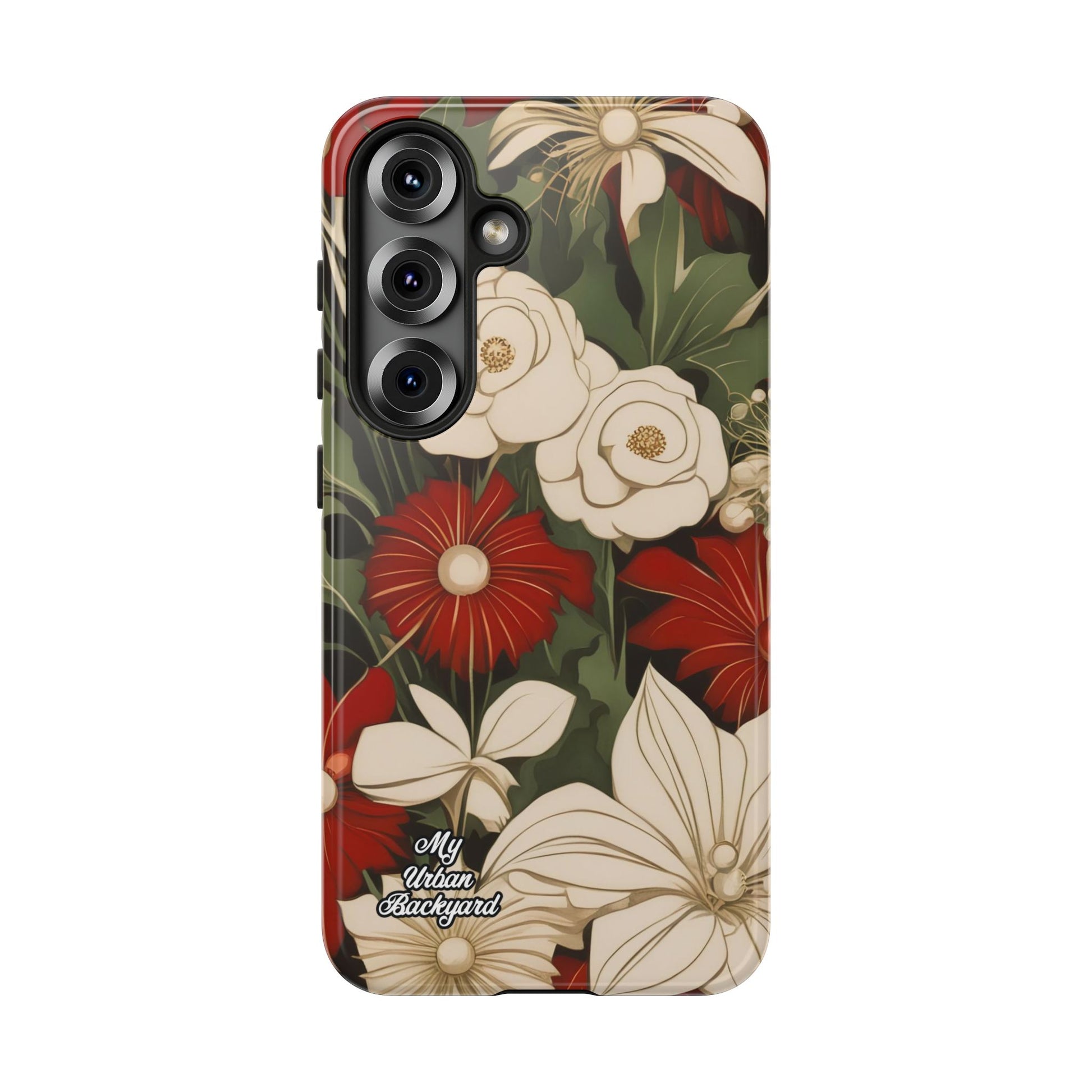 Holiday Flowers, Cell Phone Case - Apple, Samsung, Google Pixel