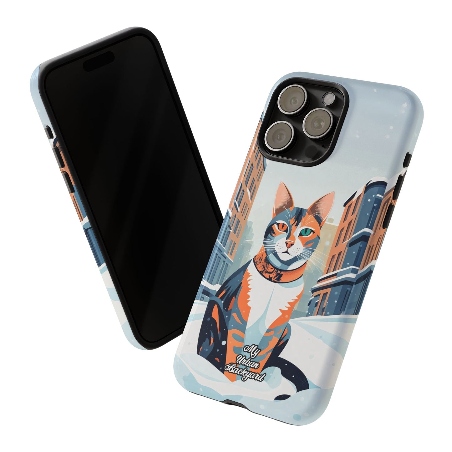 Claws Pawson in the Snow, Cell Phone Case - Apple, Samsung, or Google Pixel