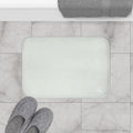 Soft Green Accent Color, Memory Foam Bath Mat - Cozy Bathroom Essential
