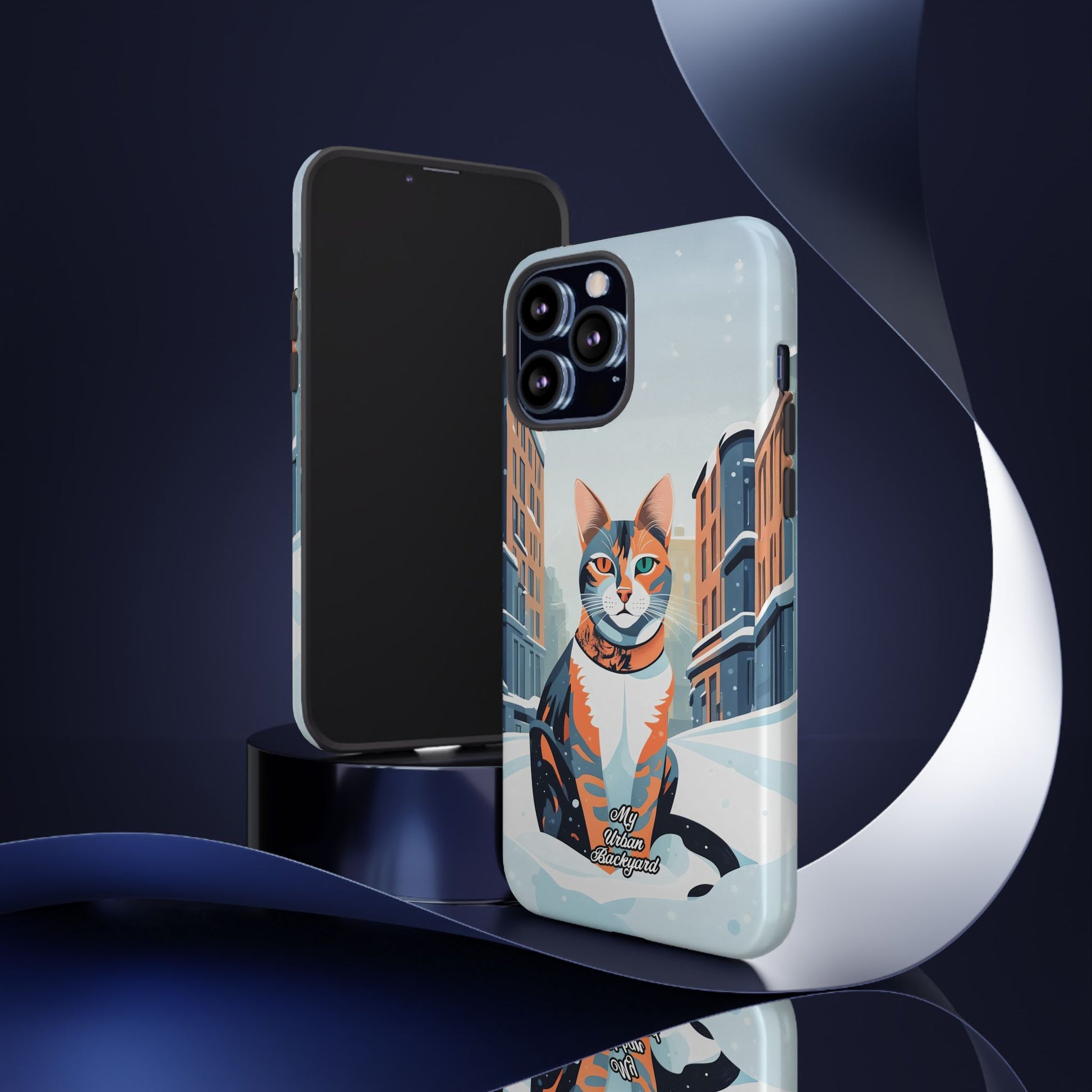 Claws Pawson in the Snow, Cell Phone Case - Apple, Samsung, Google Pixel