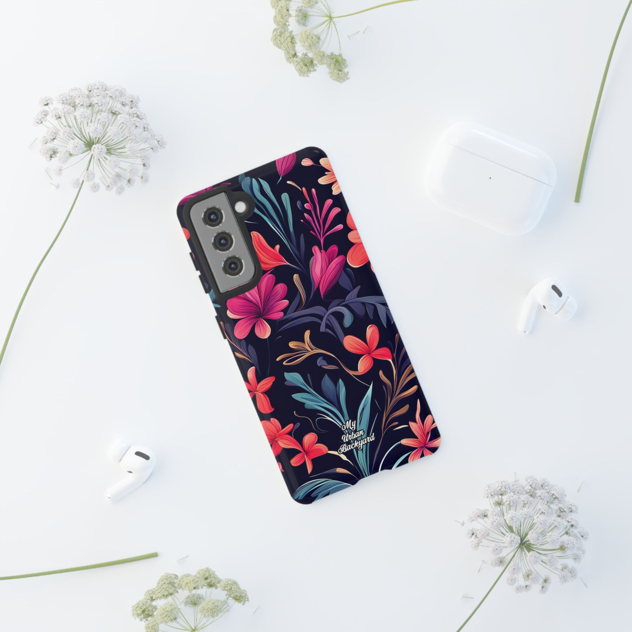 Night Blooming Wildflowers, Cell Phone Case - Apple, Samsung, Google Pixel