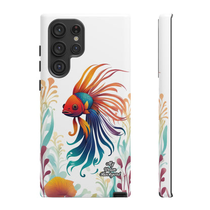 Colorful Betta Fish, Cell Phone Case - Apple, Samsung or Google Pixel