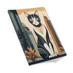 Art Deco City Cat Softcover Journal
