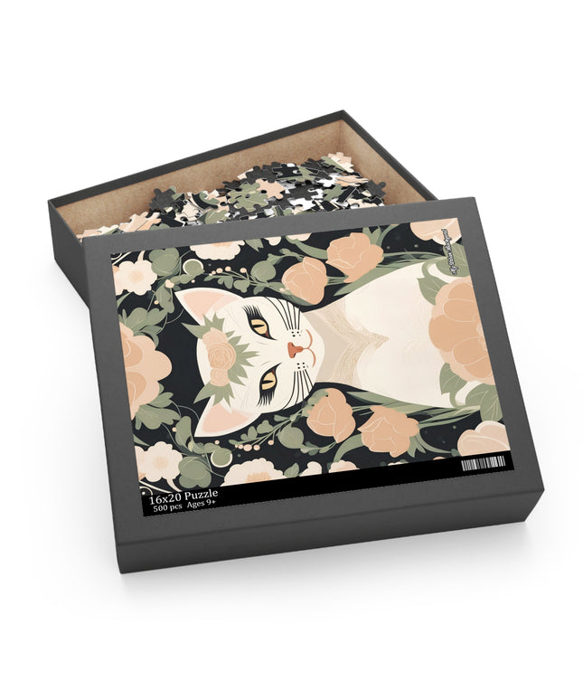 Genevieve Meowcroft, Cat Jigsaw Puzzle, (120, 252, or 500-Piece)