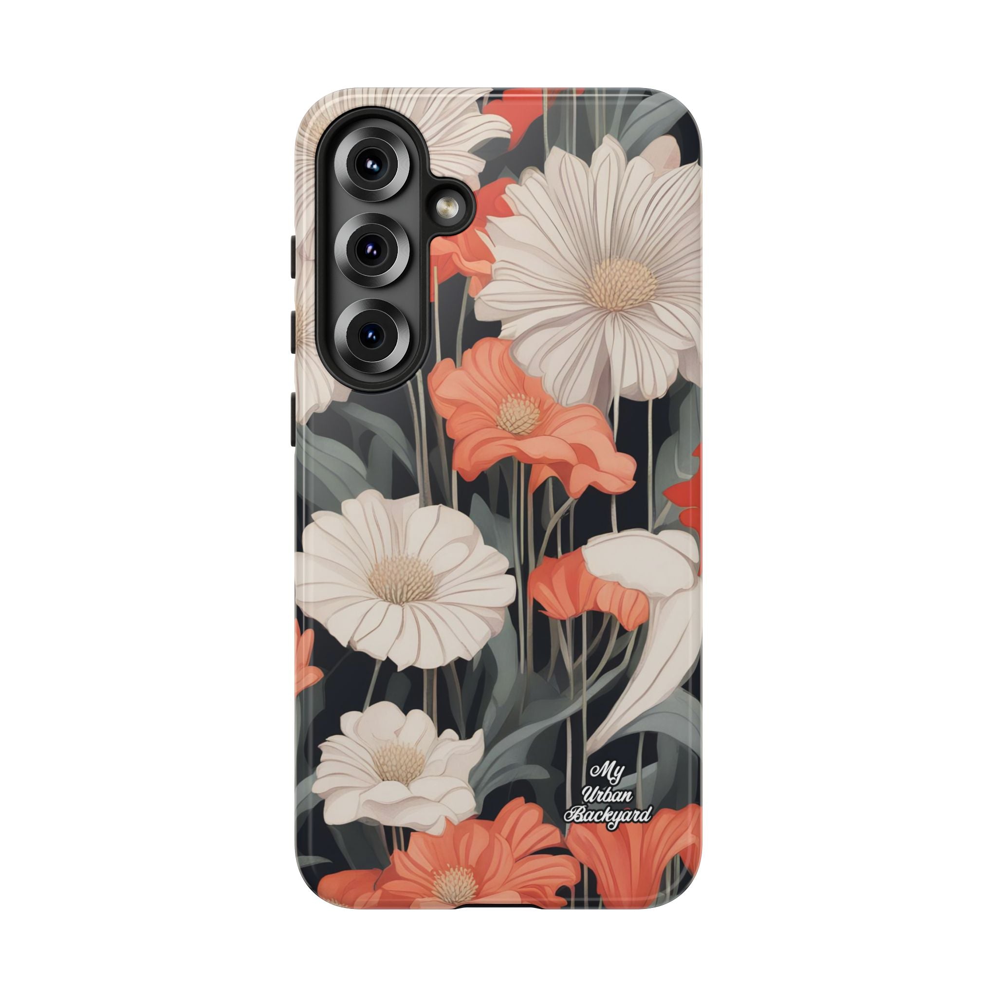 Art Deco Flowers, Cell Phone Case - Apple, Samsung, Google Pixel