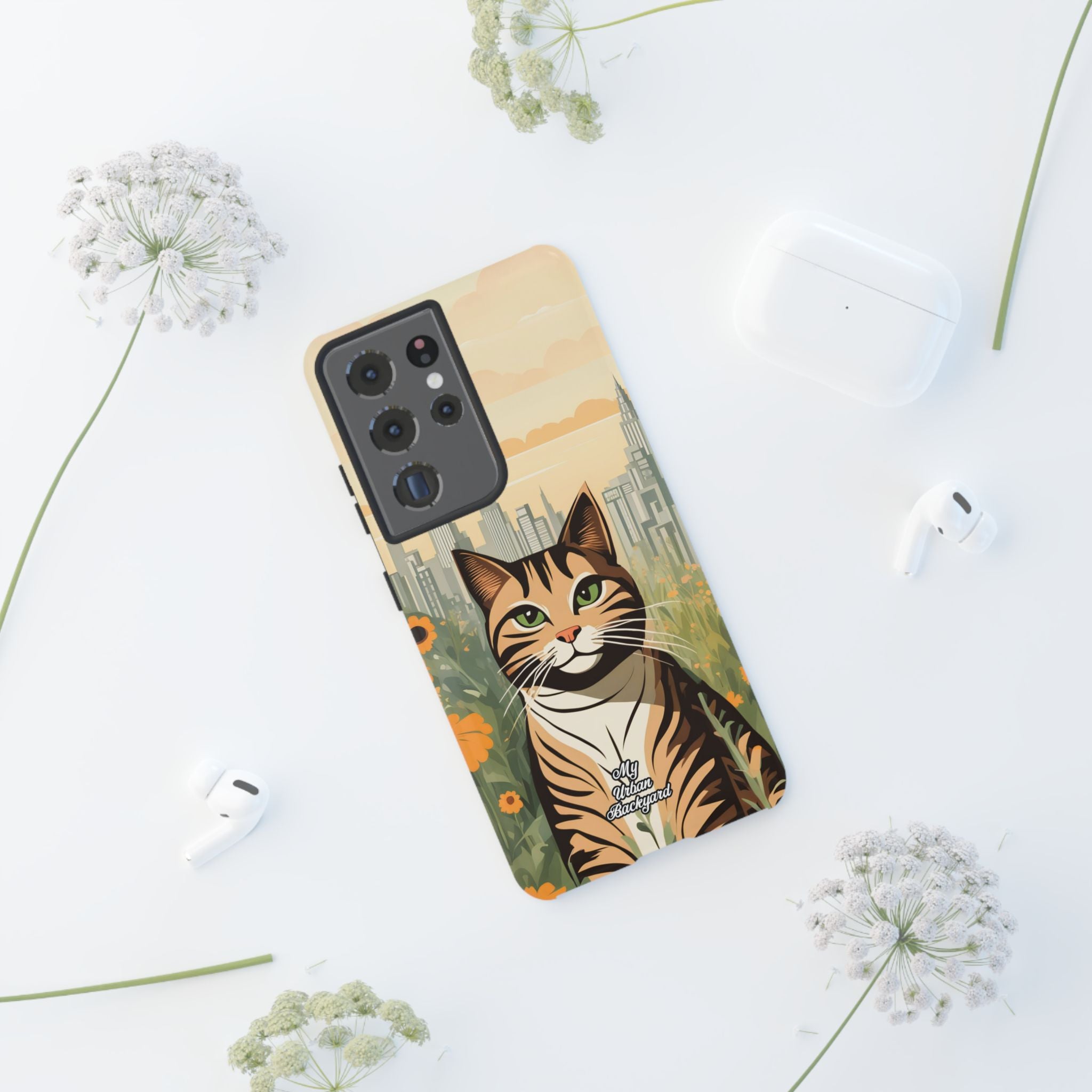 Finn Purrington, Cat Cell Phone Case - Apple, Samsung, Google Pixel