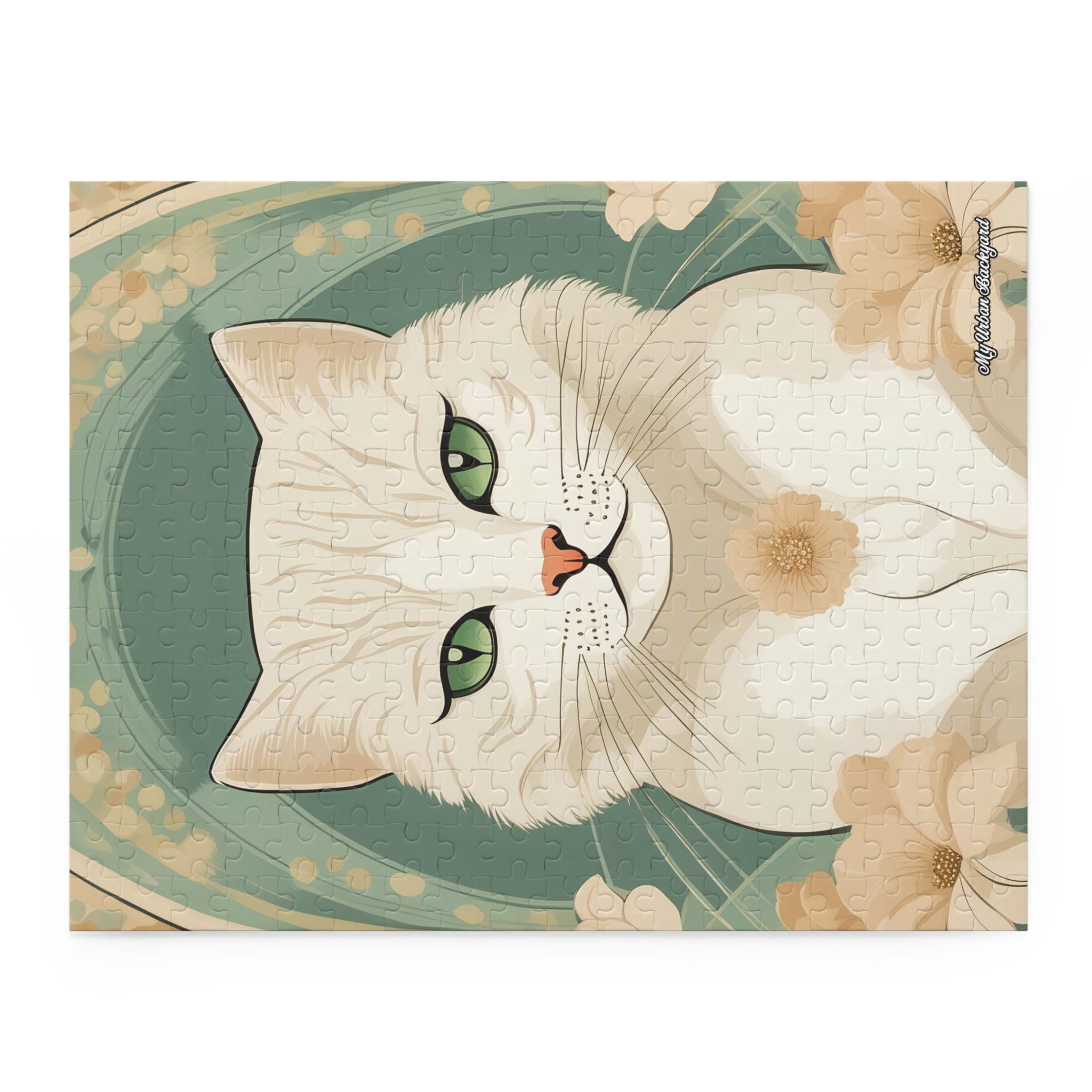 Blanca Purrington, Cat Jigsaw Puzzle, (120, 252, or 500-Piece)