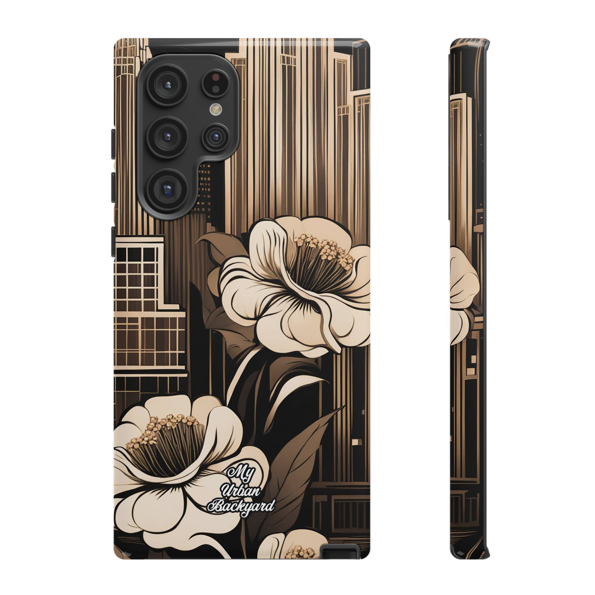 City Flowers, Cell Phone Case - Apple, Samsung, Google Pixel