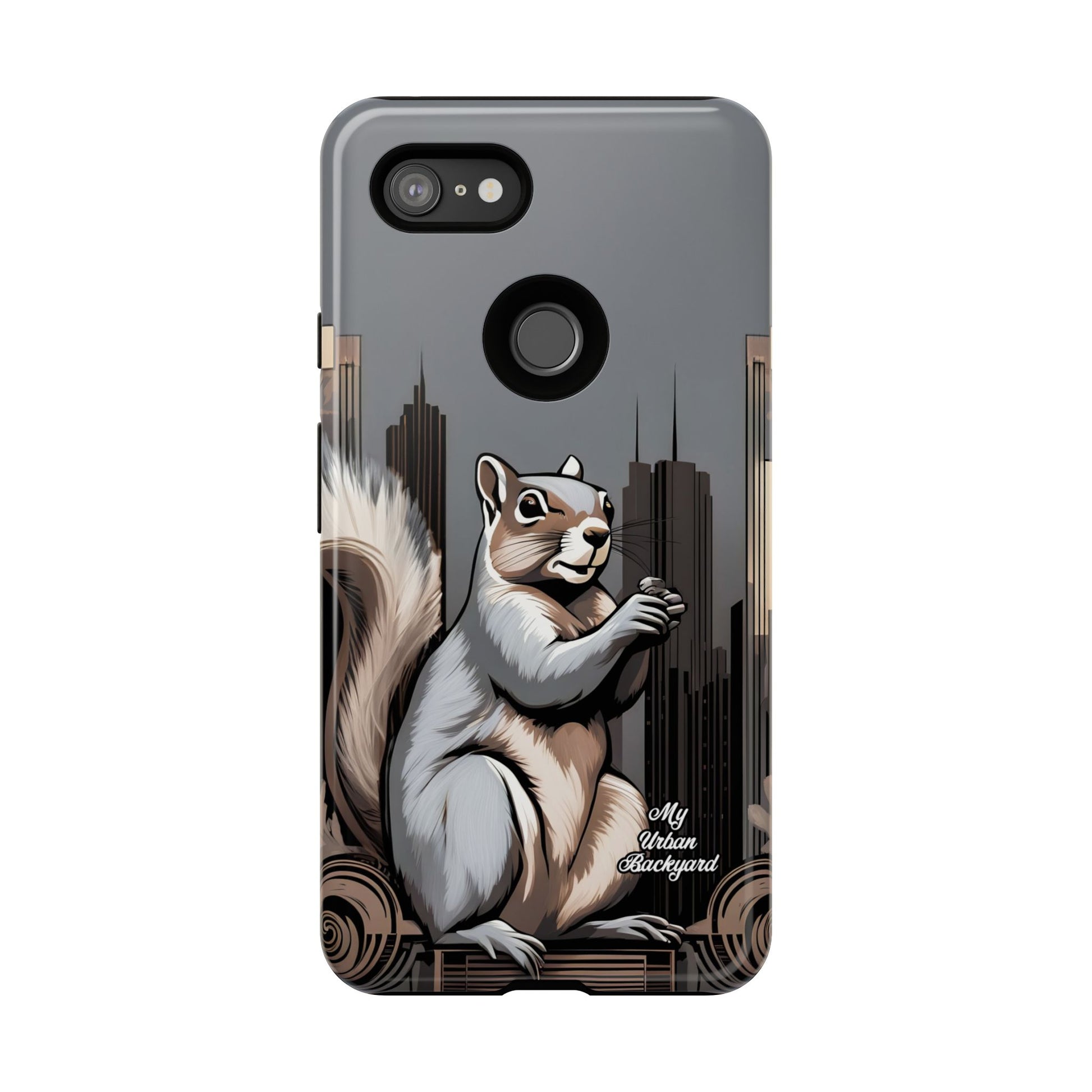 Urban Gray Squirrel, Cell Phone Case - Apple, Samsung, Google Pixel