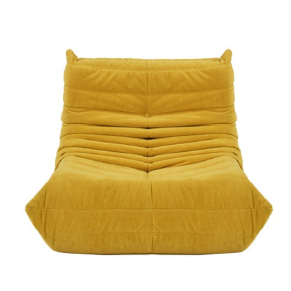 Memory Foam Chair Lounger for Home, office, Apartment or Gaming Venue, Yellow