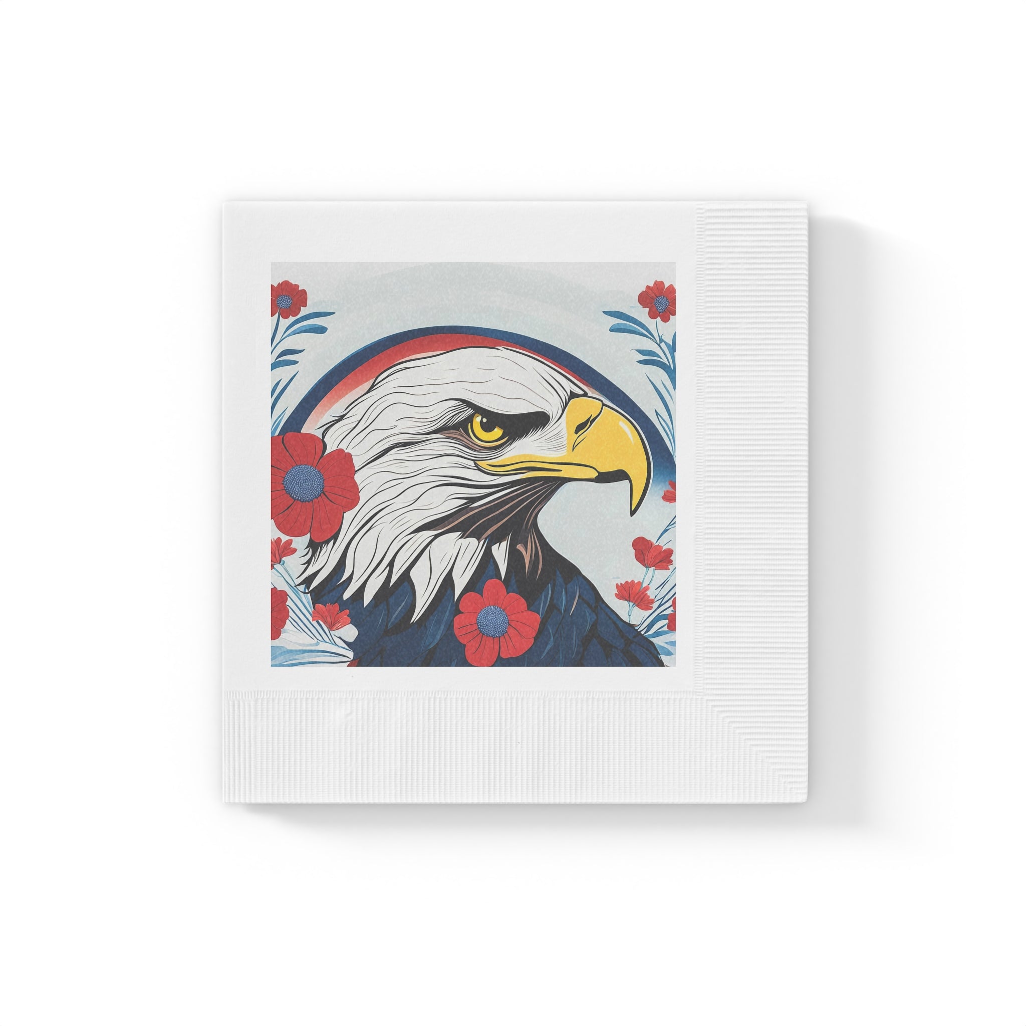 Bald Eagle Patriotic Napkins