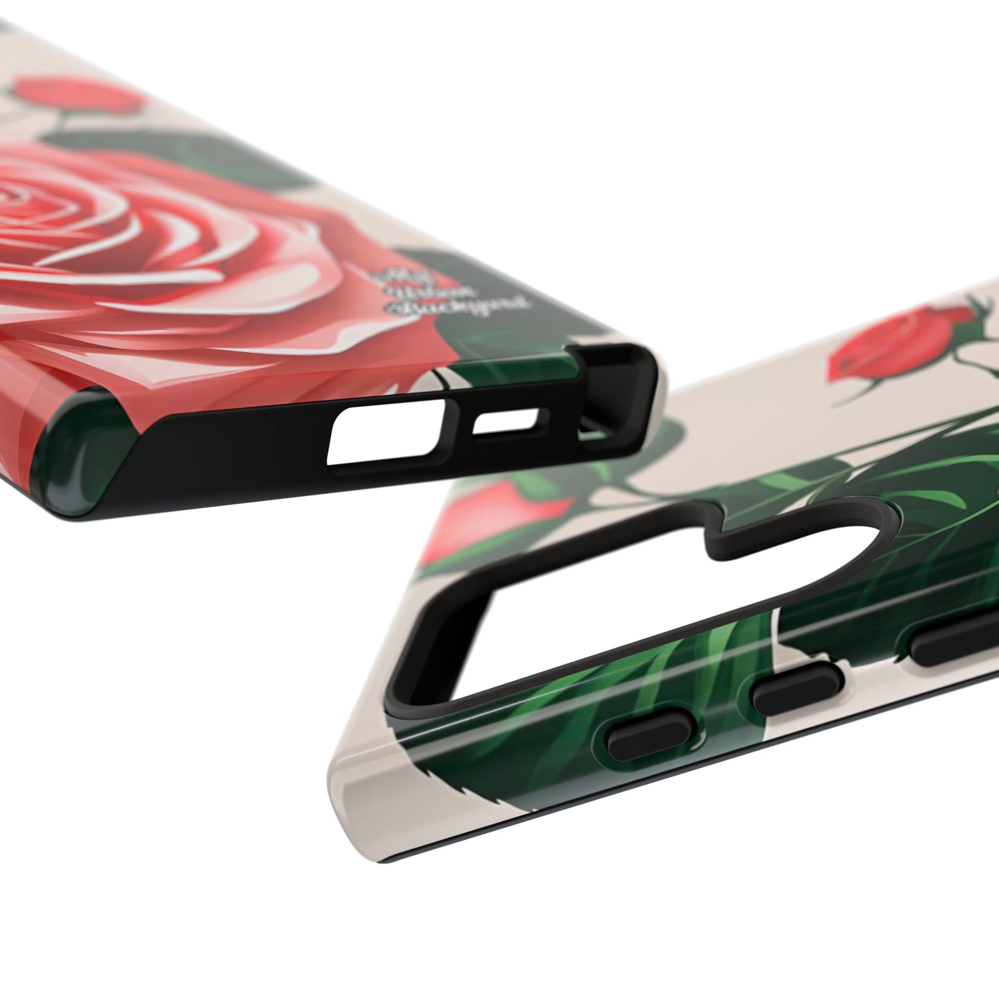 Pink Rose Flowers, Cell Phone Case - Apple, Samsung, Google Pixel