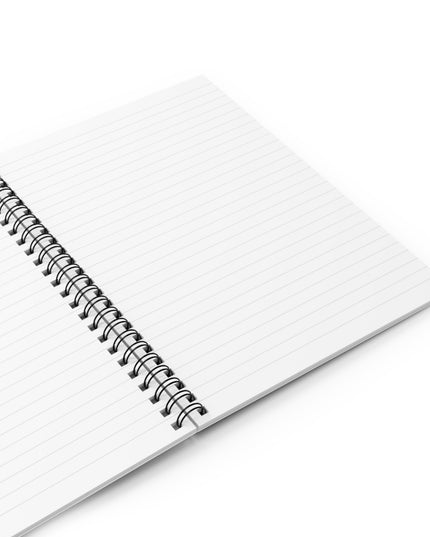Claws Pawson, Cat Spiral Notebook Writing Journal - 118 Ruled Pages