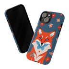 Fox with Flowers, Cell Phone Case - Apple, Samsung, Google Pixel