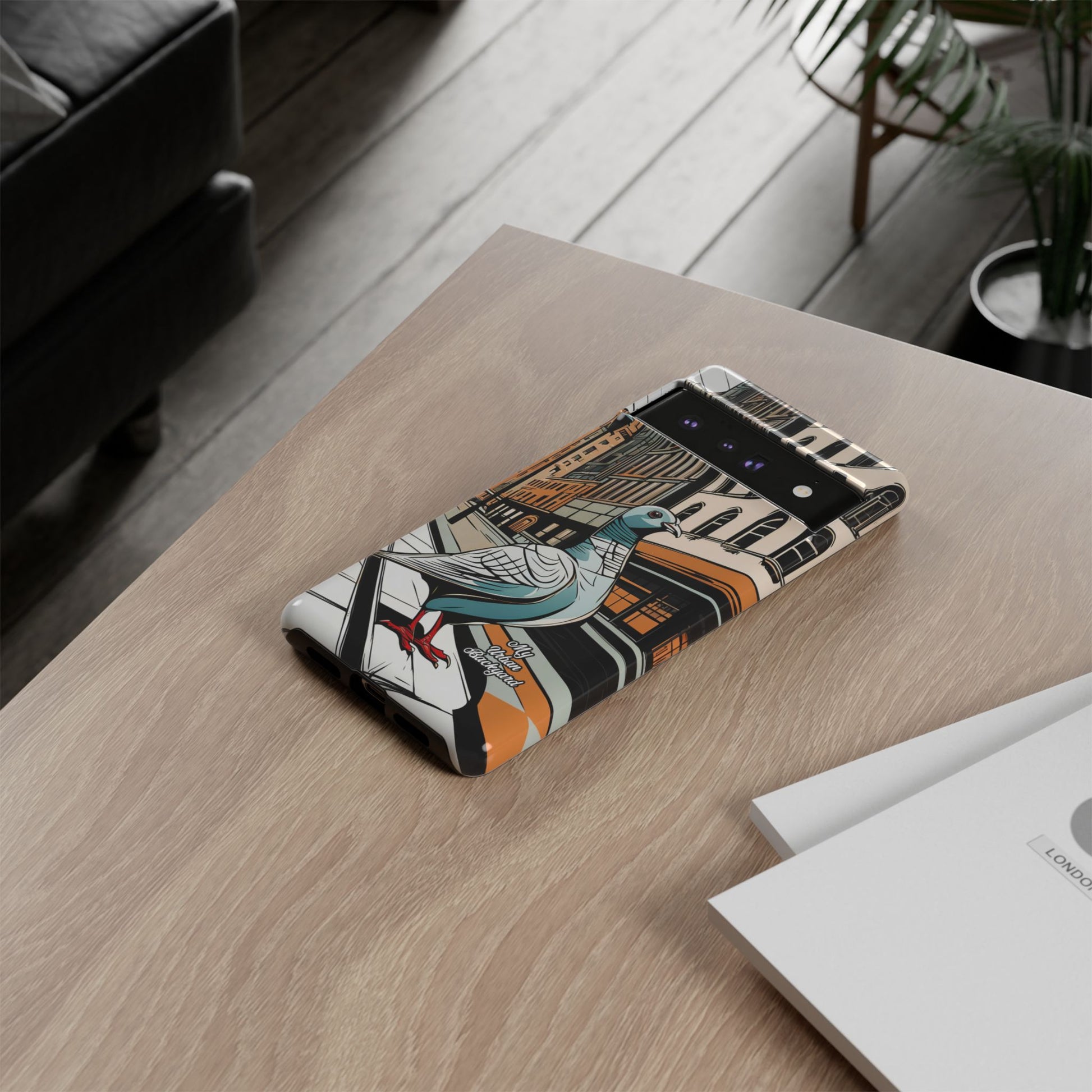Pigeon on a City Street, Cell Phone Case - Apple, Samsung, Google Pixel