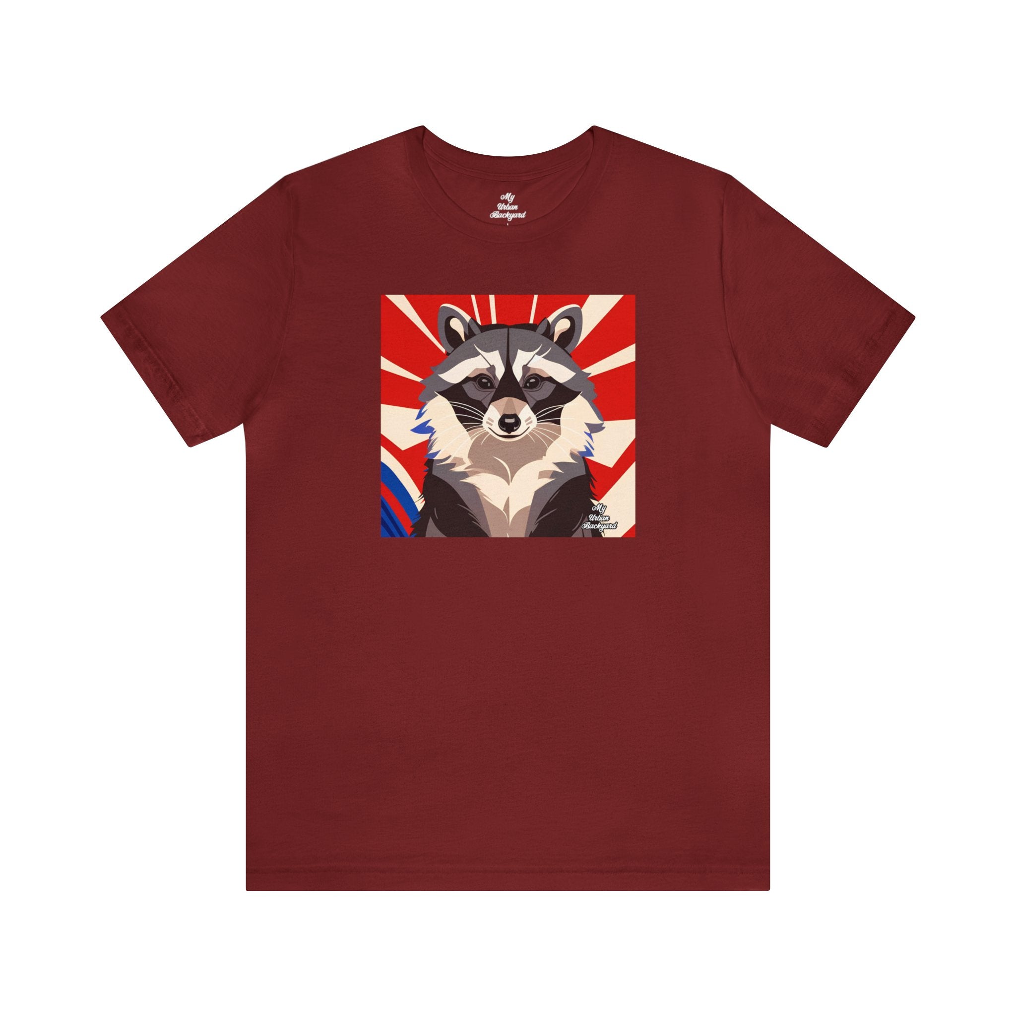 Ziggy Starspaws, Raccoon T-Shirt, Soft 100% Cotton, Short Sleeve, Classic Fit - Unisex