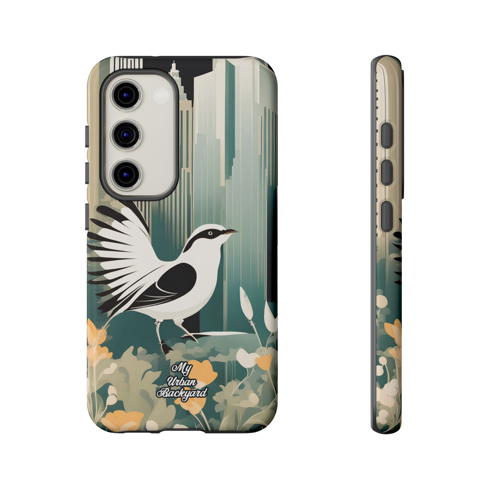 City Bird, Cell Phone Case - Apple iPhone, Samsung Galaxy, Google Pixel