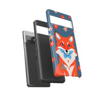 Fox with Flowers, Cell Phone Case - Apple, Samsung, Google Pixel